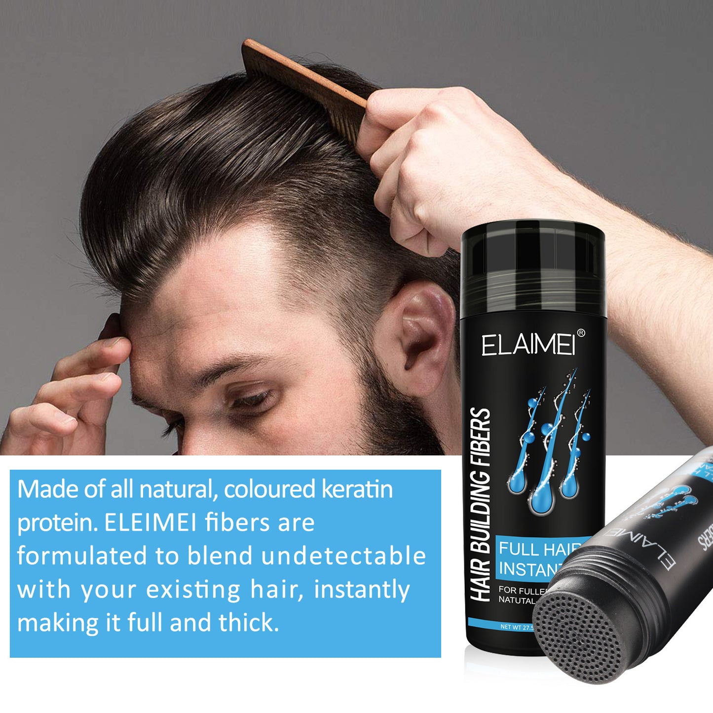 ELAIMEI Hair Fiber Powder Spray
