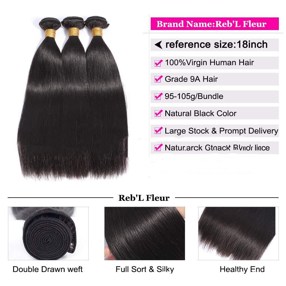 3 Virgin Human Hair Straight Bundle