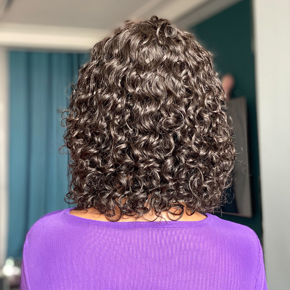 Deep Curly Fringe With Bangs Wig