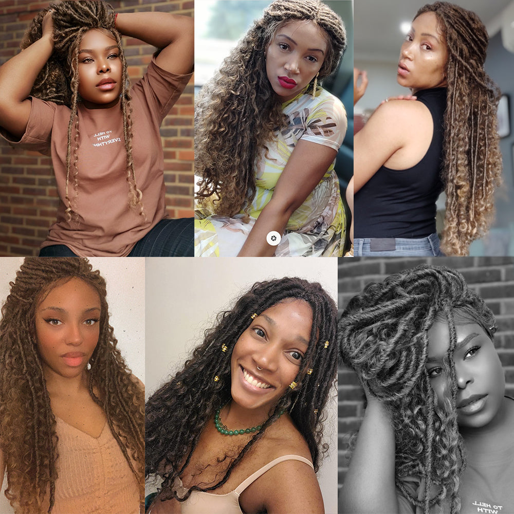 Faux Loc Dreadlock Wig
