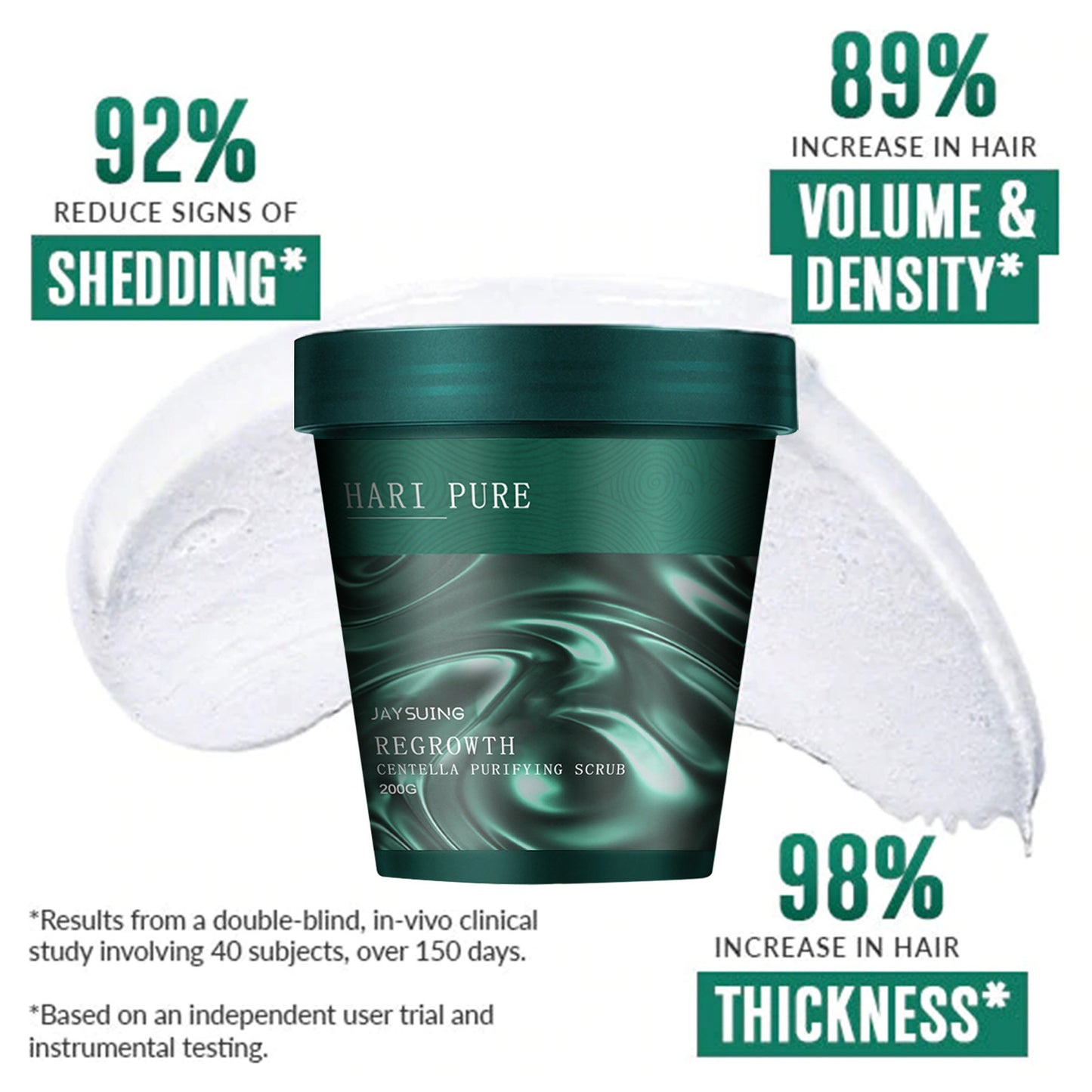 HARI PURE Anti-Dandruff And Anti-Itching Sea Salt Shampoo