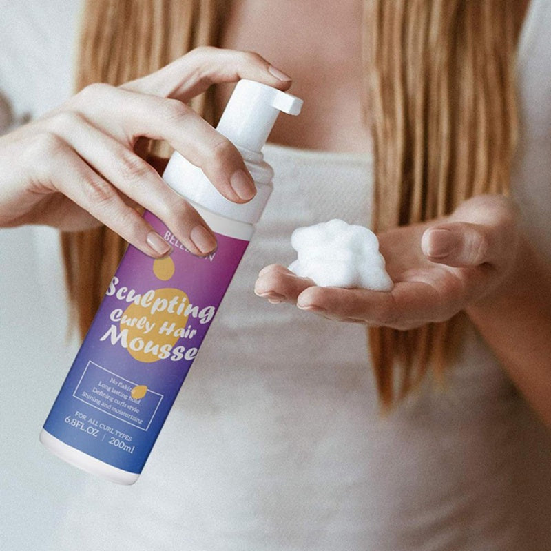 BELLZON Curly Anti-frizz Styling Foam Mousse