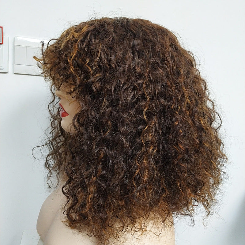 Curly Brazilian Bob Wig