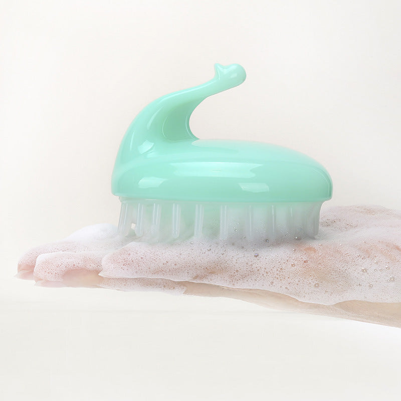 Massage Silicone Shampoo Brush
