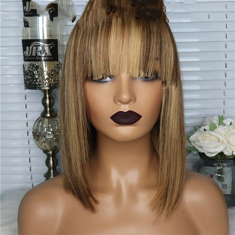 Short Straight Bob Wig