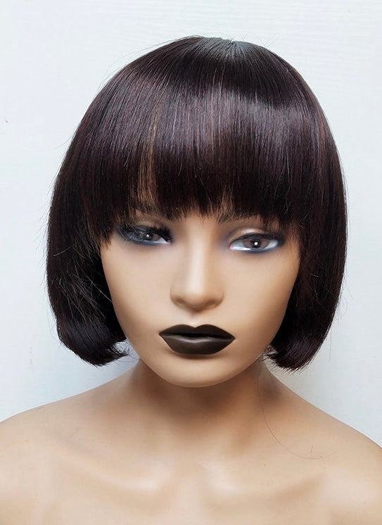 Short Fringe Bob Wig