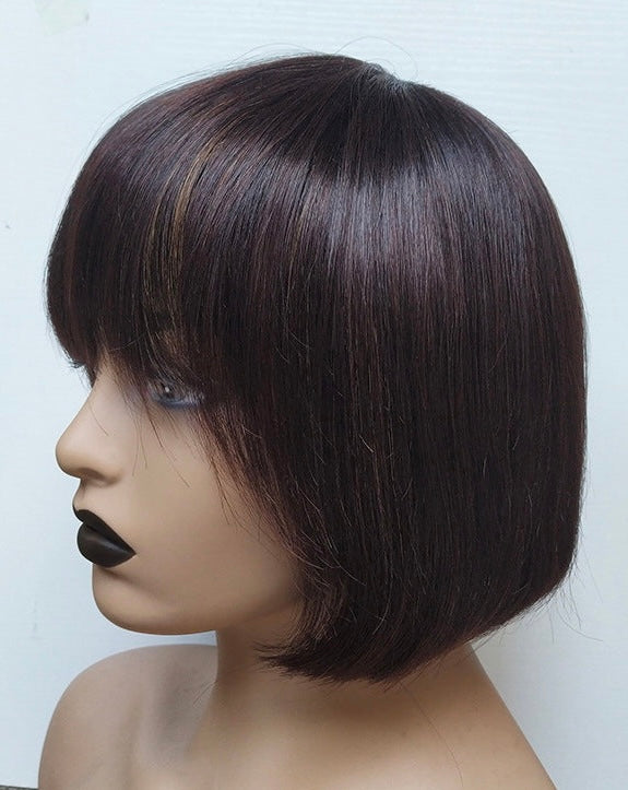Short Fringe Bob Wig
