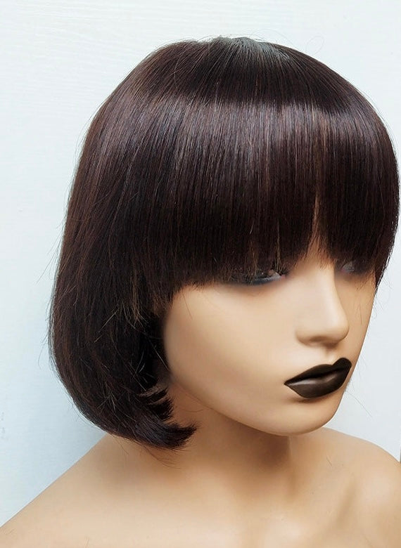 Short Fringe Bob Wig
