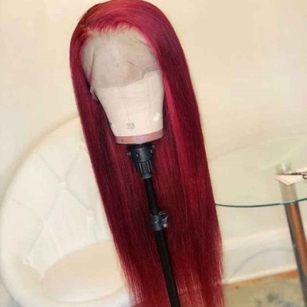 Burgundy Lace Front Wig