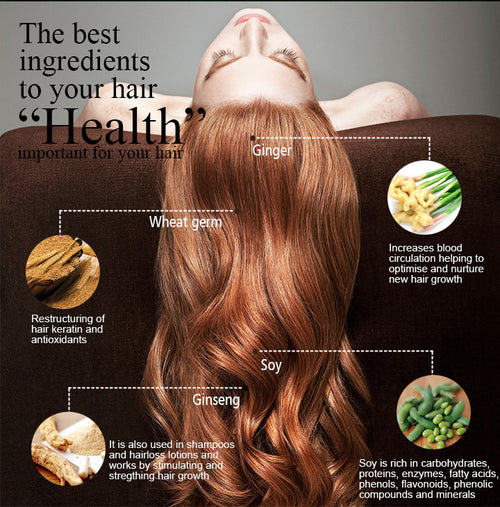 PURE Herbal Ginger Hair Regrowth Shampoo