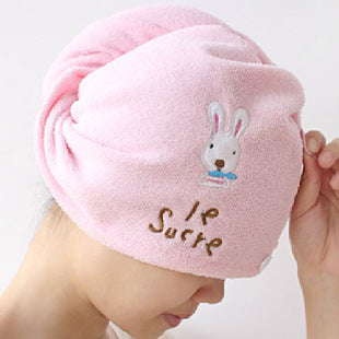 Super absorbent hair dryer cap