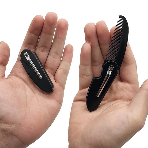 Fordable Pocket Beard Styling Comb