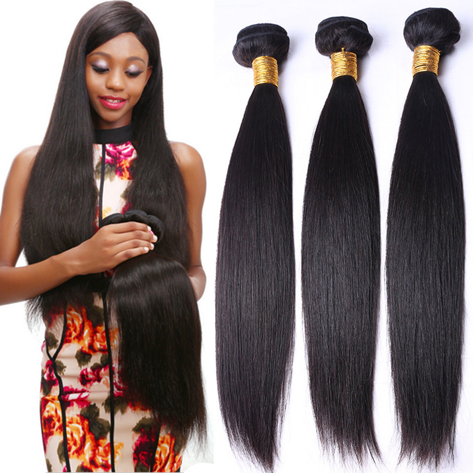 3 Straight Brazilian Human Hair Bundle
