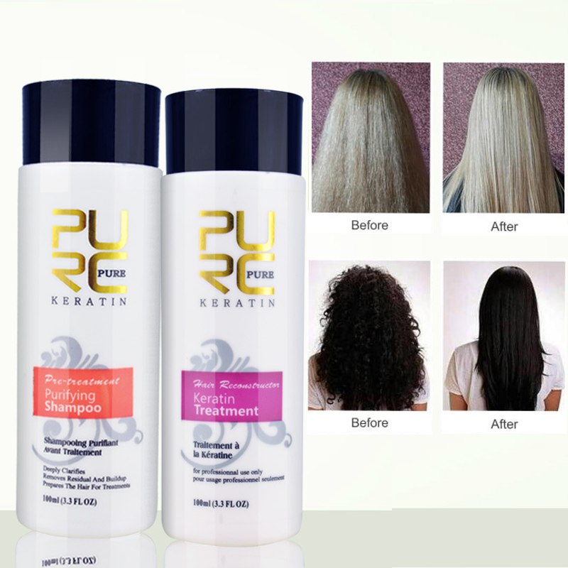 PURE KERATIN Shampoo & Treatment