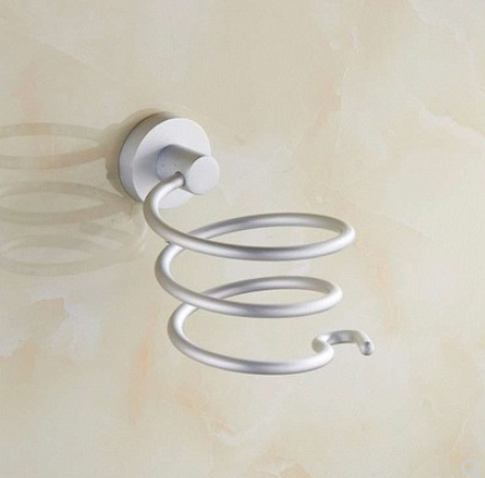 Space Aluminum Hair Dryer Rack
