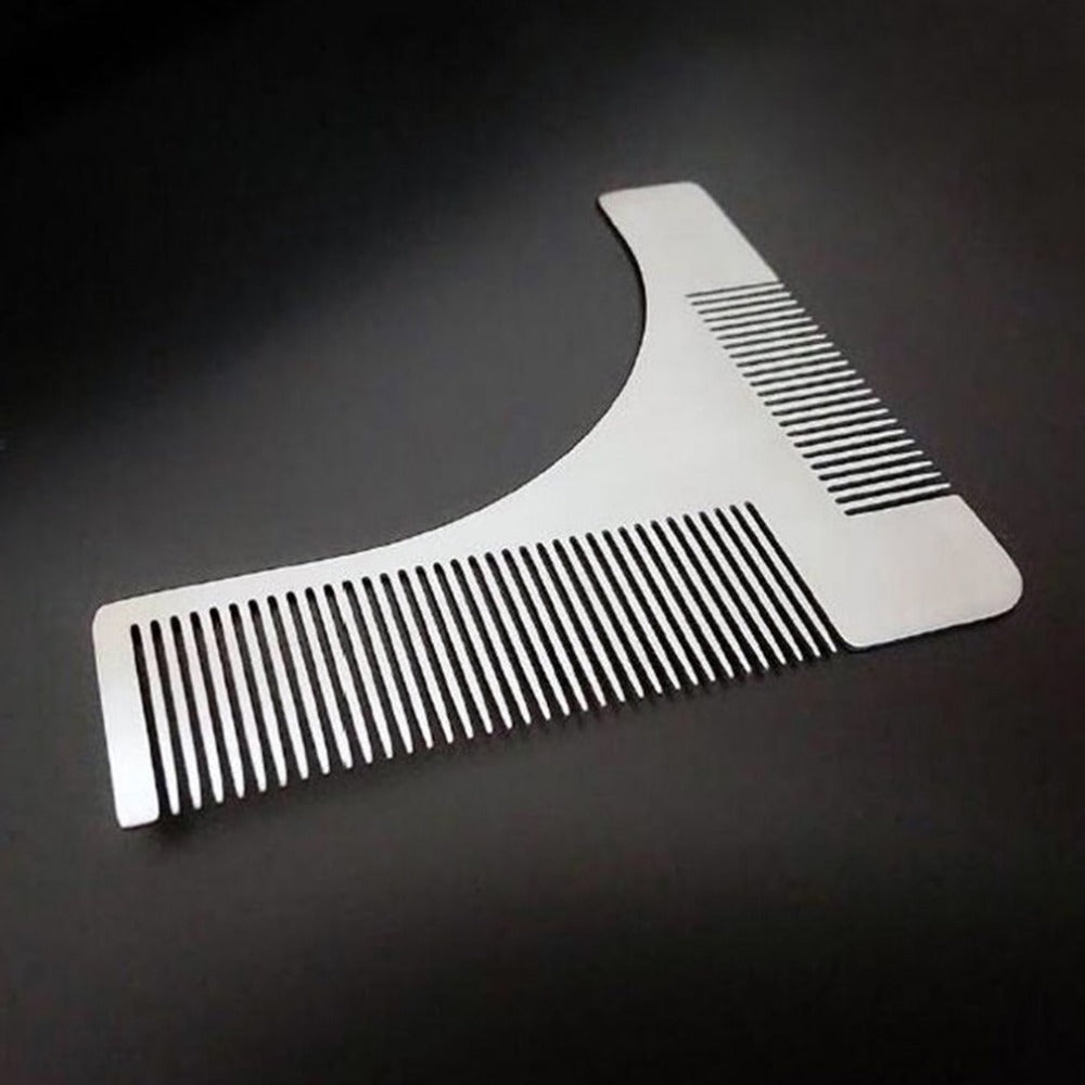 Stainless Steel Beard Styling Grooming Tool