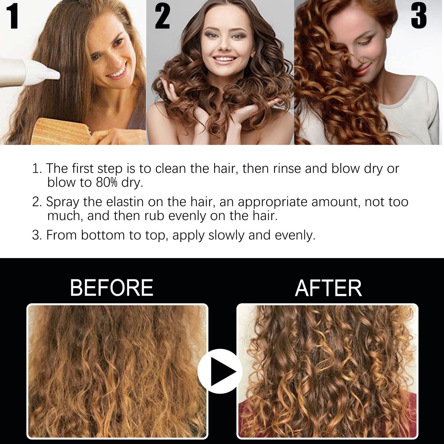 Pump Hair Styling Spray