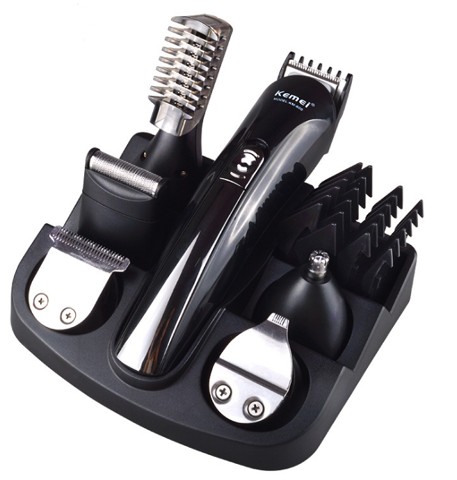 Kemei 6 in 1 Rechargeable Hair Clipper