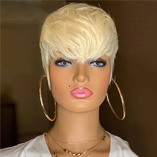 Blonde Pixie Cut Wig