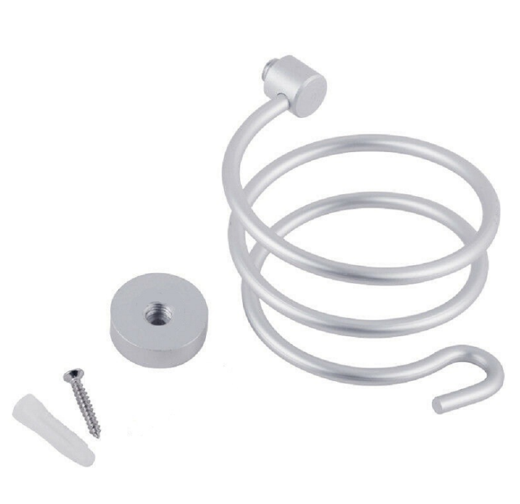 Space Aluminum Hair Dryer Rack