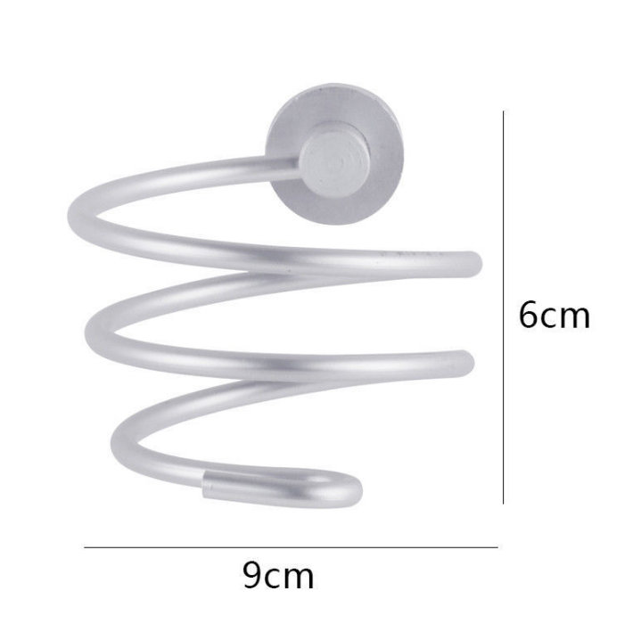 Space Aluminum Hair Dryer Rack