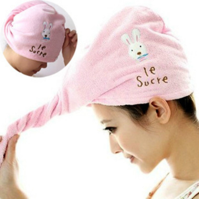 Super absorbent hair dryer cap