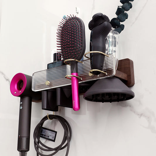 Household Fashion Hair Dryer Storage Rack