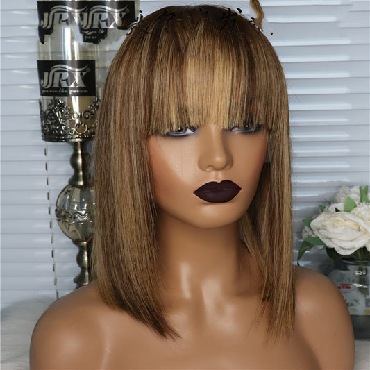 Short Straight Bob Wig