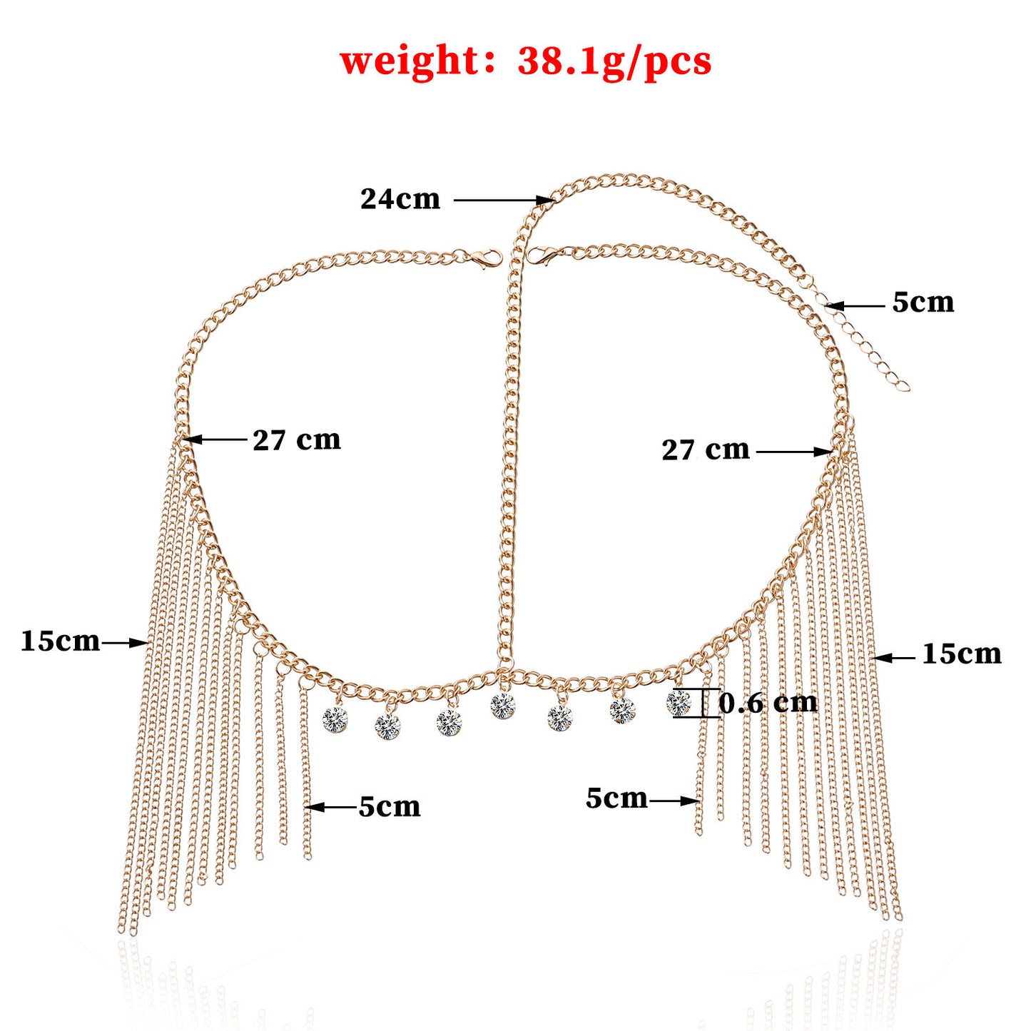 Long Tassel Head Chain