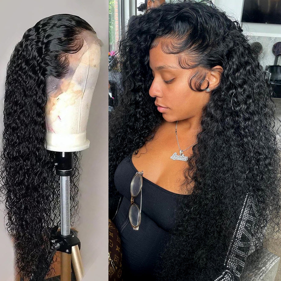 Curly Wet & Wavy Lace Front Wig