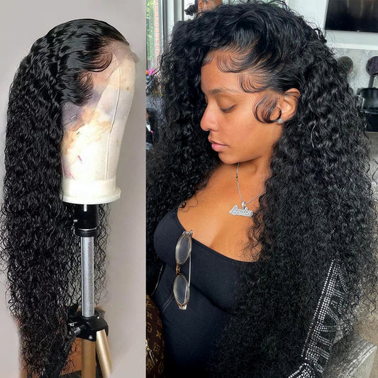 Curly Wet & Wavy Lace Front Wig
