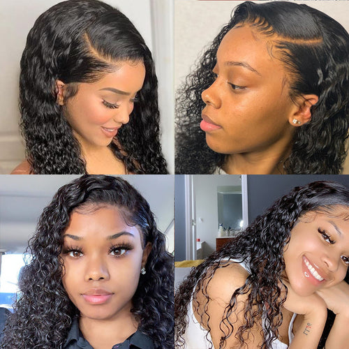 Curly Wet & Wavy Lace Front Wig