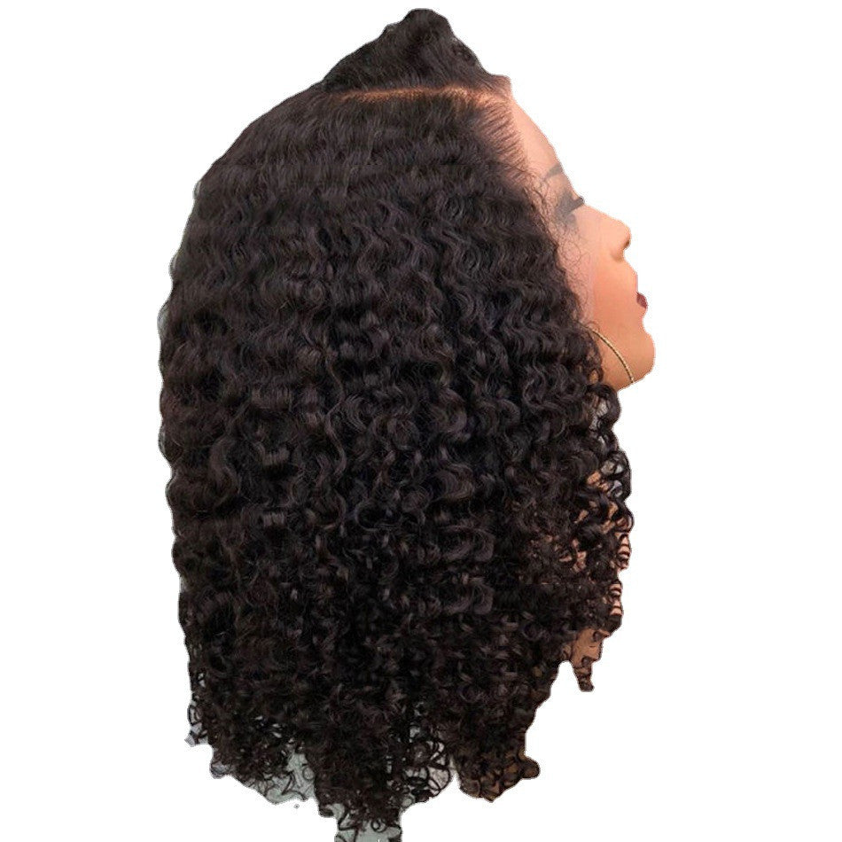Deep Curls Medium Wig