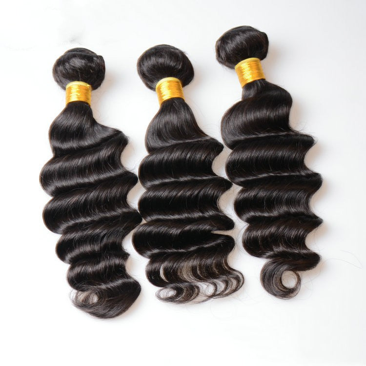 3 Peruvian Remy Loose Deep Wave Bundle