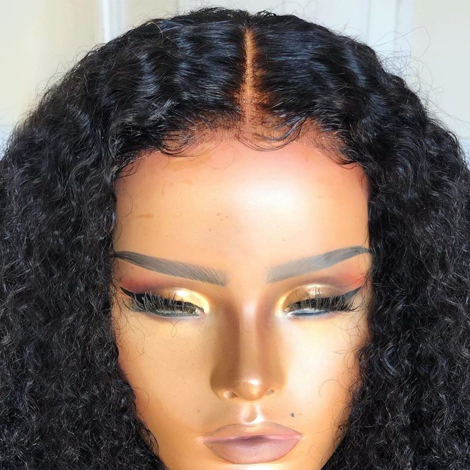 Long Kinky Curly Lace Front Wig