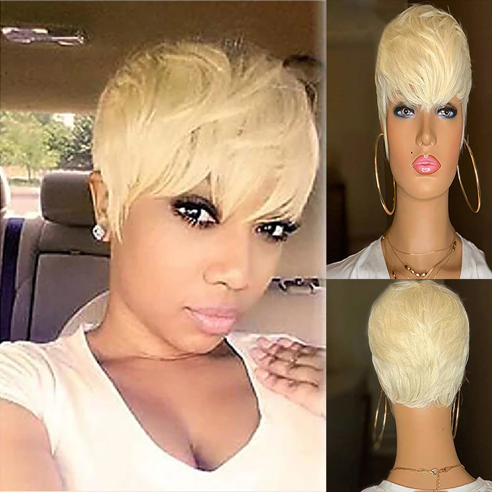 Blonde Pixie Cut Wig
