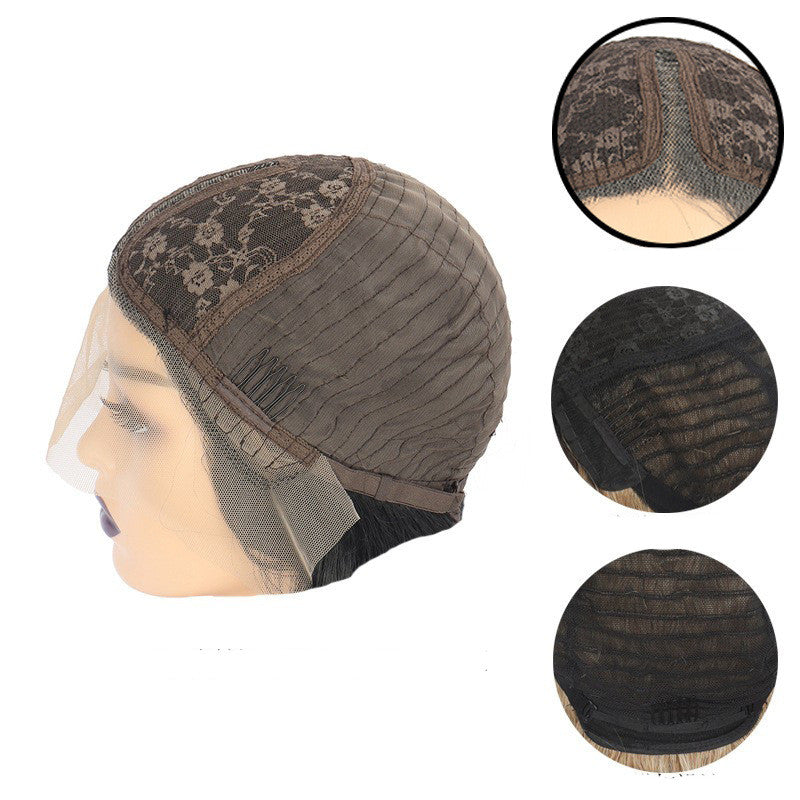 Wine Red Long Straight Wig