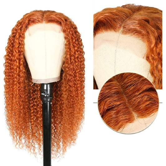 Curly Orange Wig