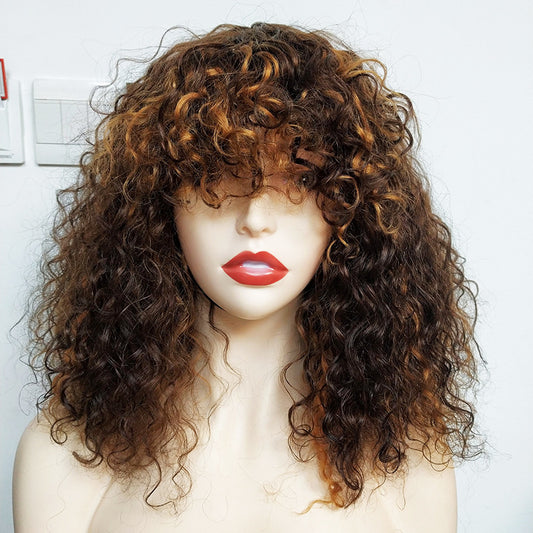 Curly Brazilian Bob Wig